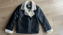 double-faced jacket Zara 8-9 (134) ca nou
