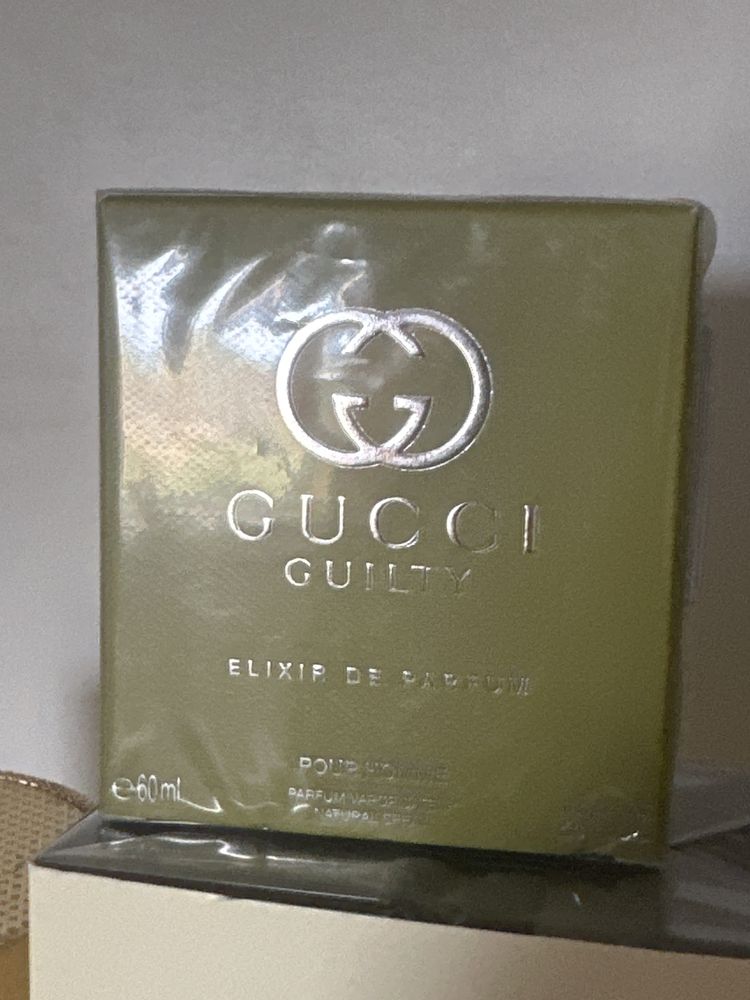 Parfum Gucci Guilty Elixir pour Homme SIGILAT 60ml edp