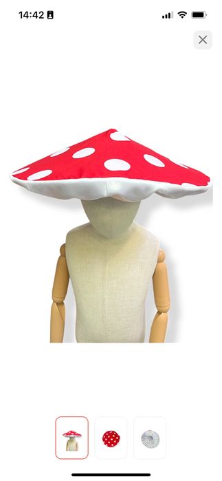 Шапка мухамора/саңырауқұлақ 2 шт