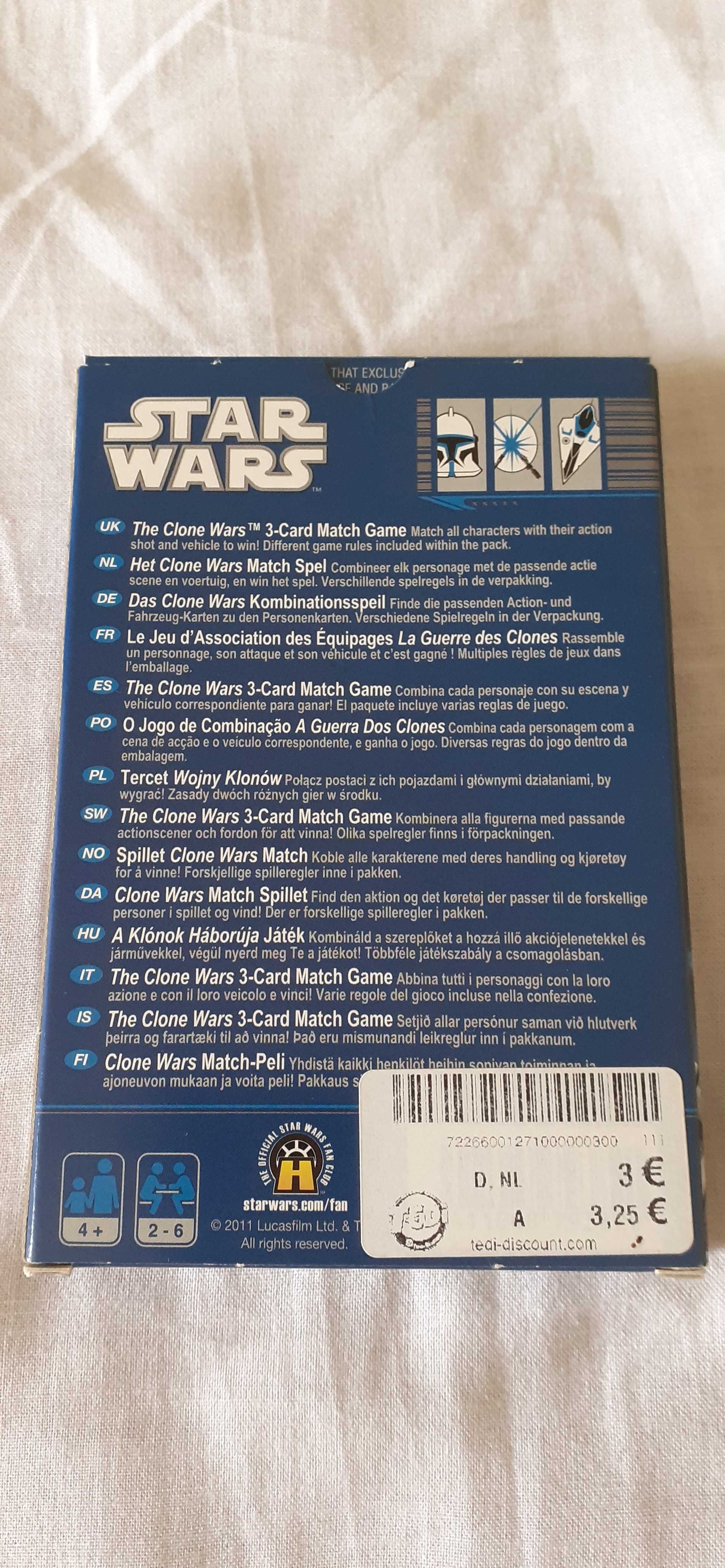 Carti de joc Star Wars