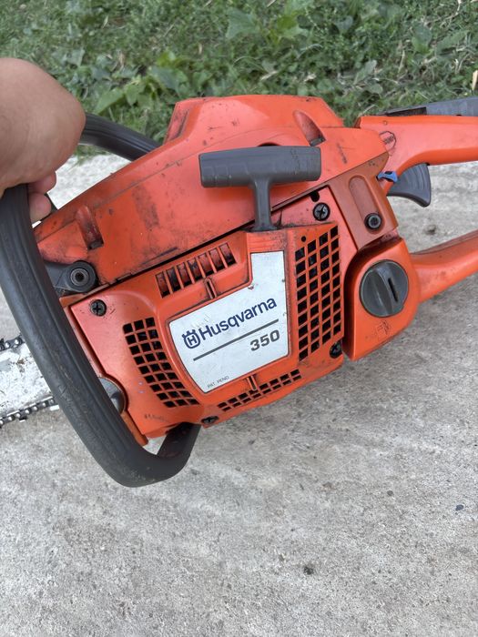 Titlu anunț: Drujbă Husqvarna 350 – stare bună, pregătită de lucru
