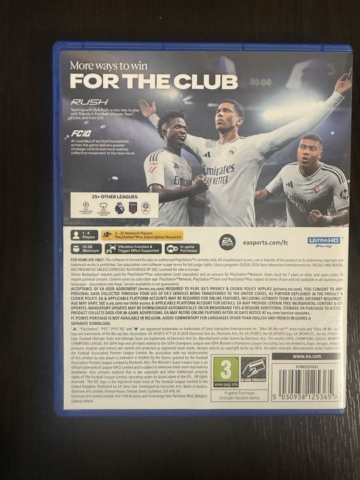 Vand FC 25 Playstation 5