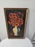 Tablou pictura vintage de colectie ulei pe lemn semnat