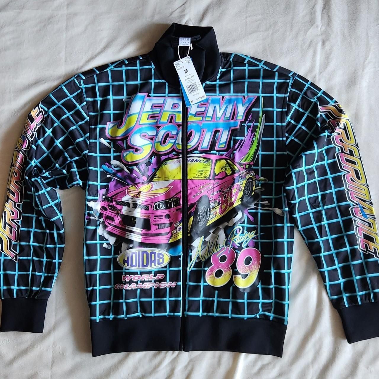 Междусезонно яке Adidas X Jeremy Scott NASCAR Rally / Performance