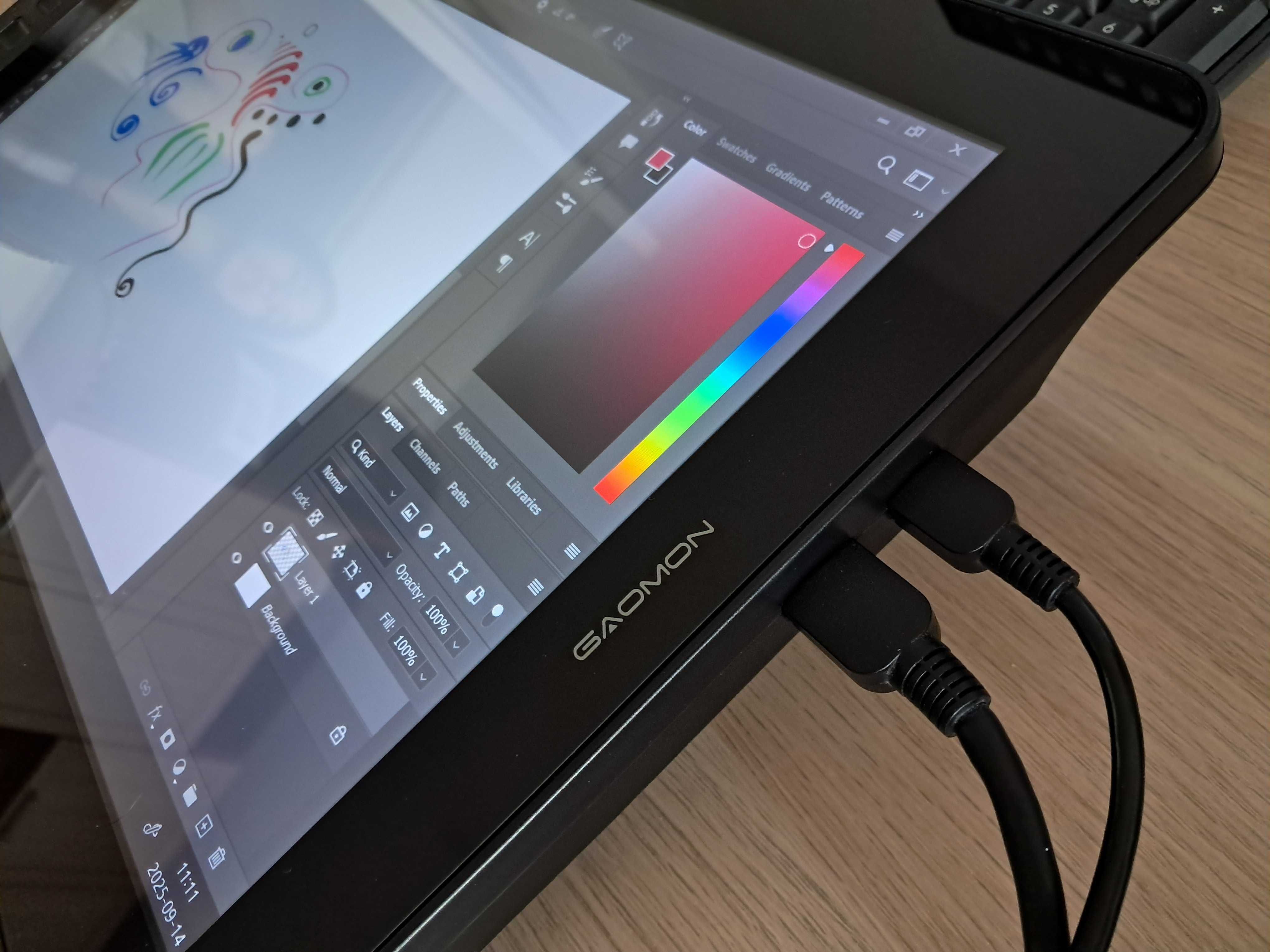Графичен таблет с дисплей за рисуване Gaomon PD1560 Pen Display