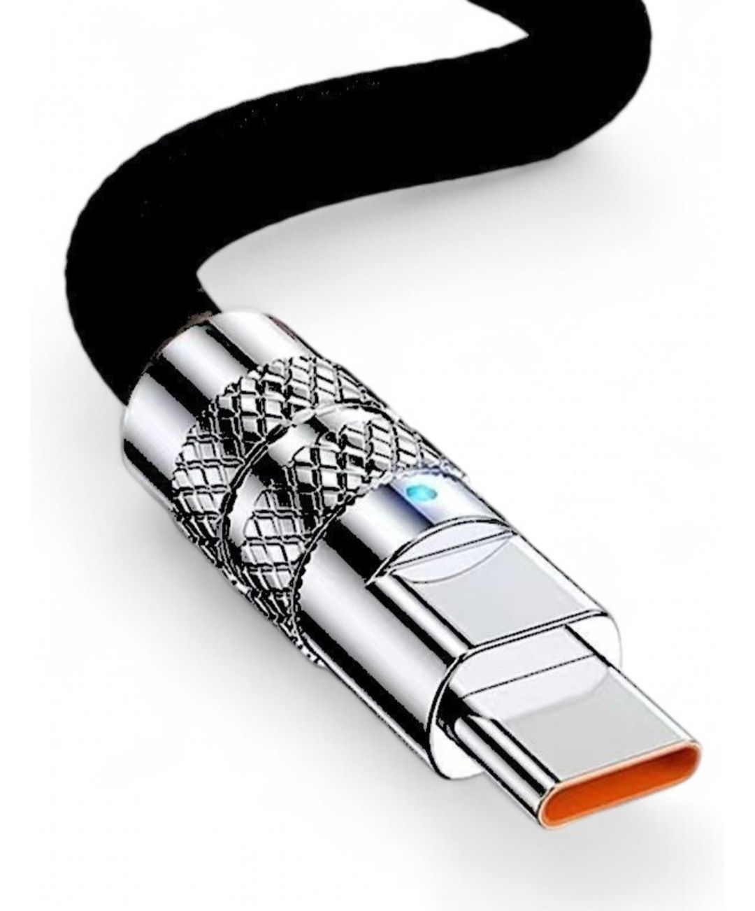 Кабель USB TypeC (M), USB Type-A (M) черный
