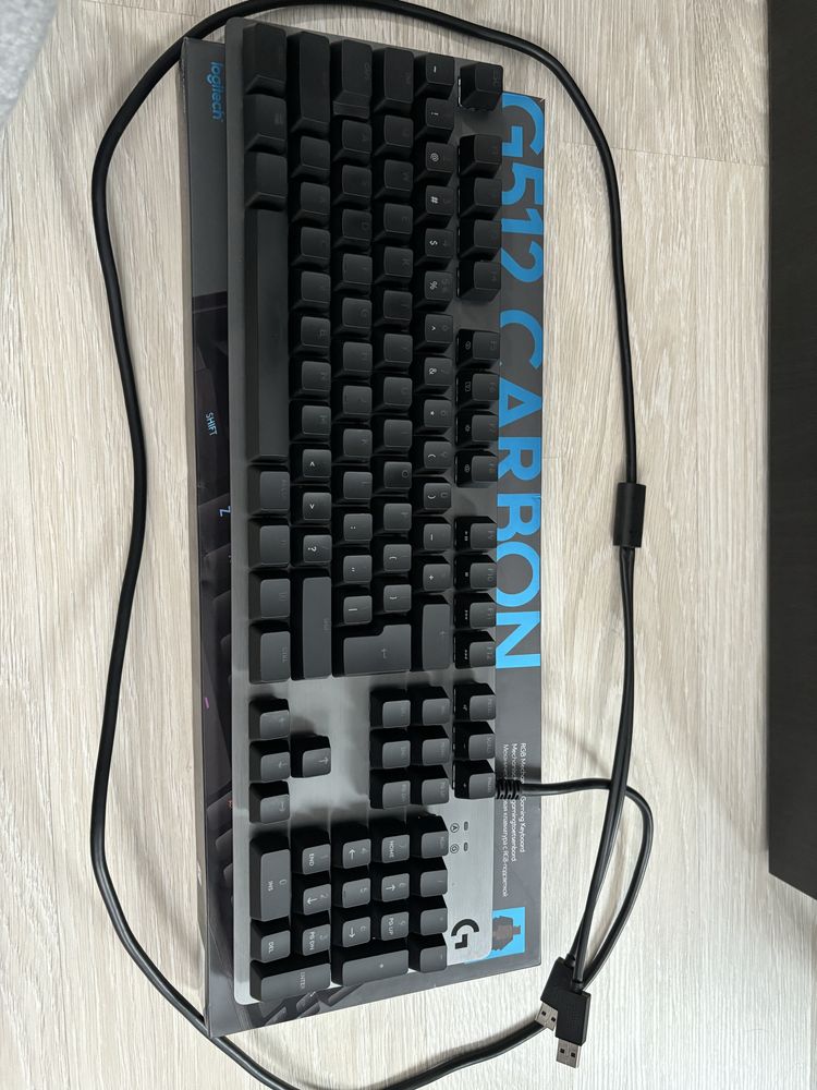 Tastatura mecanica ganing RGB Logitech G512 carbon