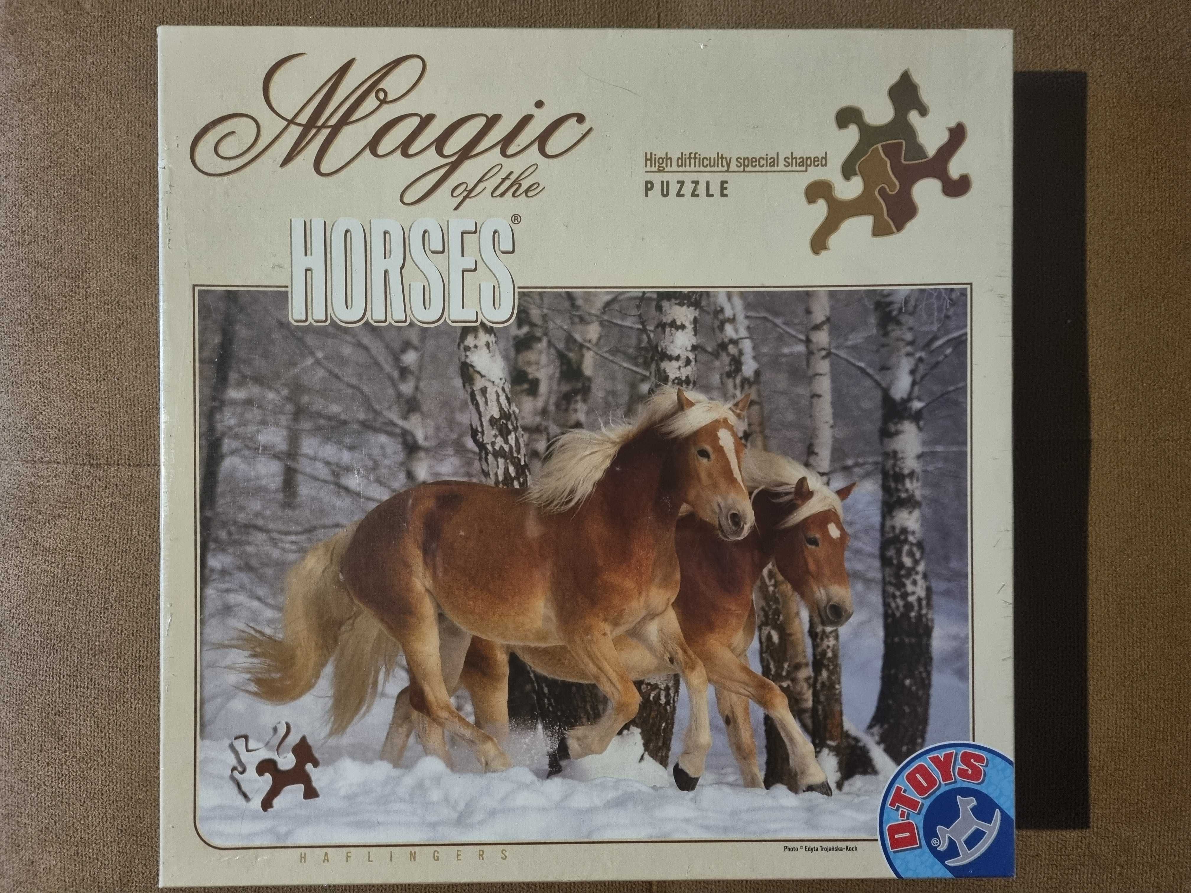 Puzzle 239 piese forma speciala, 42 x 29 cm, NOU SIGILAT, Magia cailor