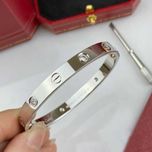 Brățară Cartier LOVE 16 cm White Gold 750 Diamond