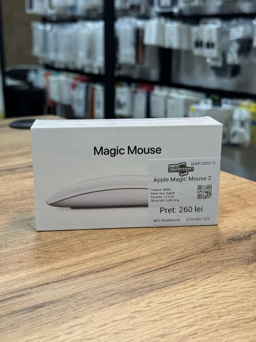 Apple Magic Mouse A1657 Original incarcare usbC- Lightning nou sigilat