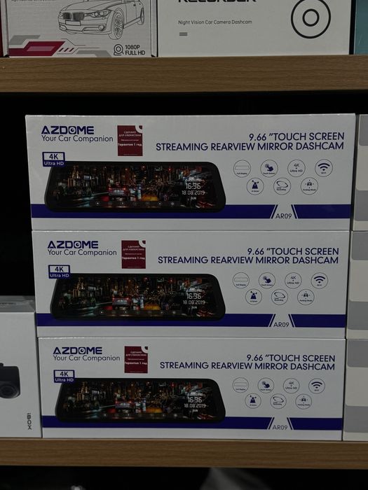 Teyes bay Azdome 4K wifi Ar09 с обновленным новым процессором