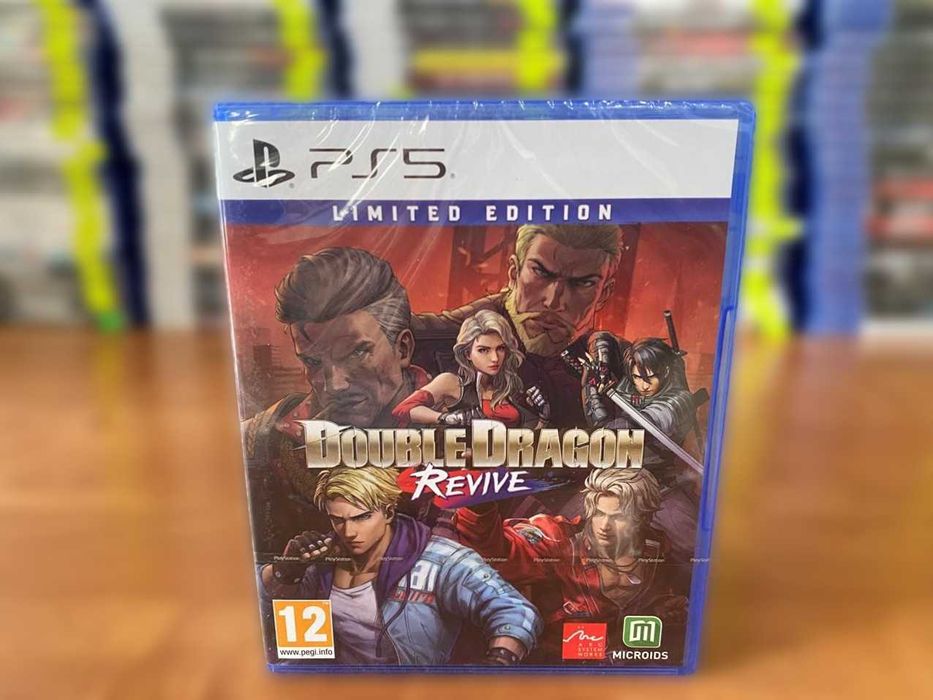 Новый Double Dragon Revive Limited Edition PS5/ Лимитированное Издание