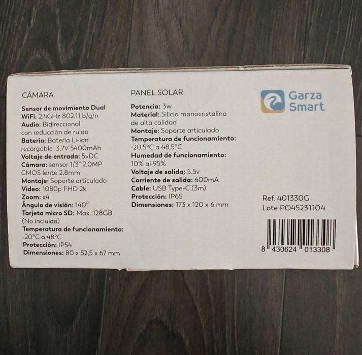 Camera de supraveghere solara WiFi