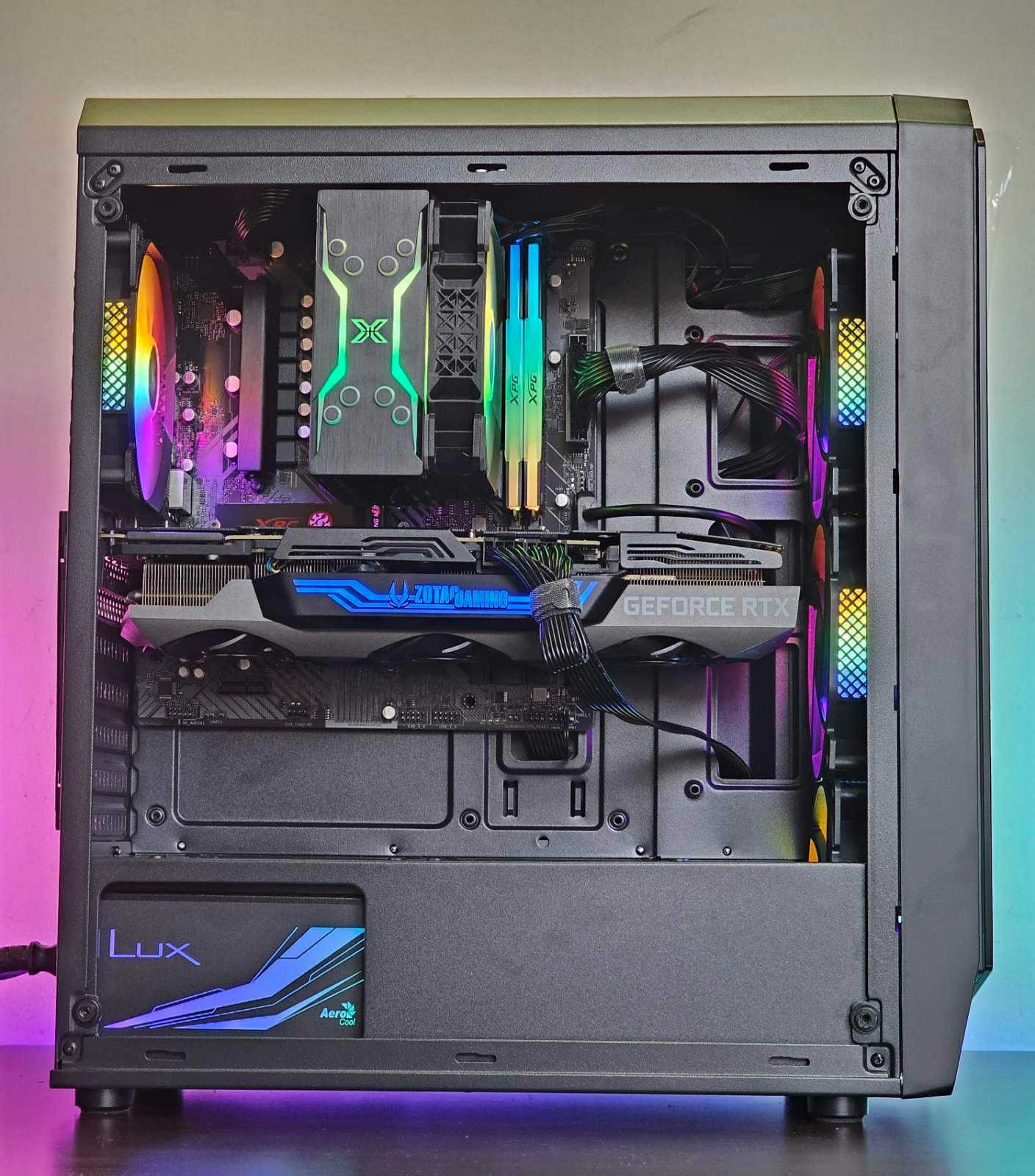 RTX 5070 12GB/Ryzen 5-7500F/RAM 32GB/SSD 1TB/Чисто Нов+Гаранция!