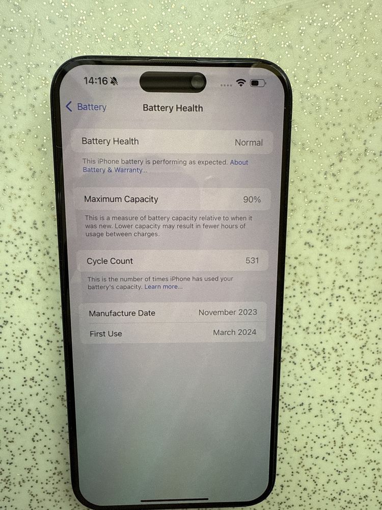 Iphone15 pro max 512 gb blue titanium