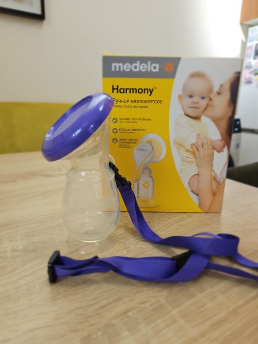 Ръчна помпа за кърма Medela + колектор за кърма Lansinoh