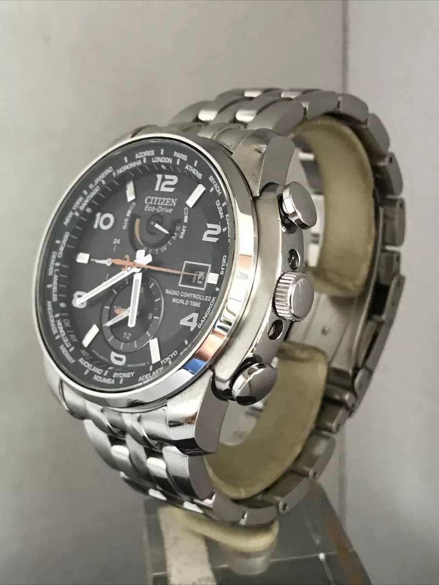 Citizen Eco-Drive, Radio Controlled, Sapphire Crystal, 44mm.