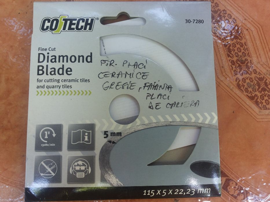 pinza diamantata flex co-tech 115x7x22,23mm