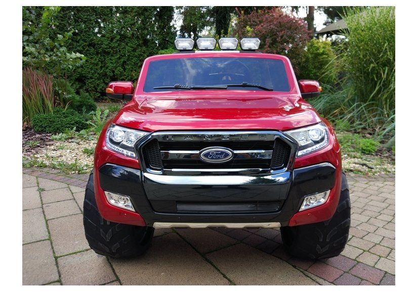 Masinuta electrica Ford Ranger 4x4 PREMIUM 180W #Rosu Metalizat