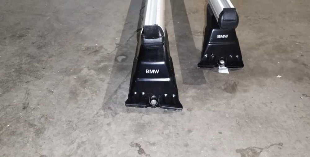 Напречни оригинални греди / релси / багажник за бмв е46 / е39