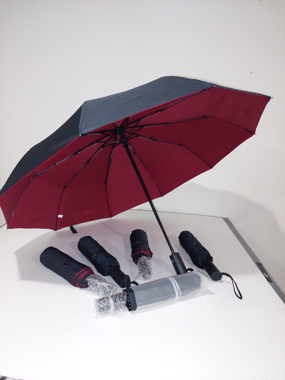 Зонты двухслойные автоматические