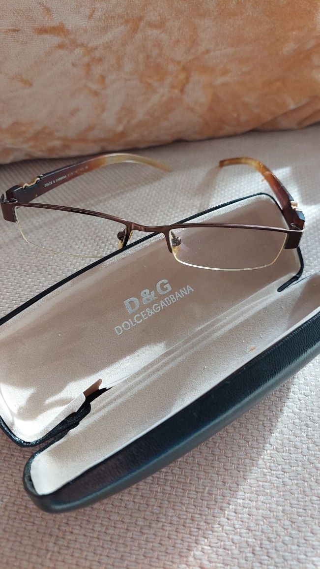 D&G Dolce & Gabbana оригинални диоптрични очила с оригинален калъф