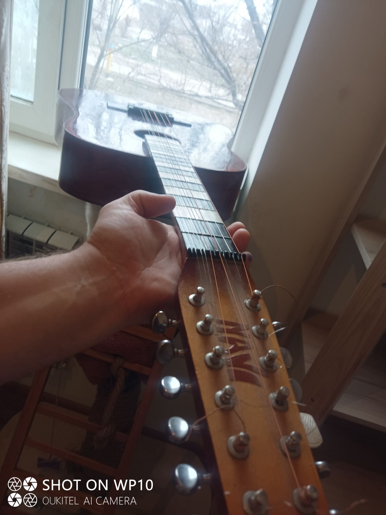 Гитара циганская эстрадный 12 струнная оригинал.