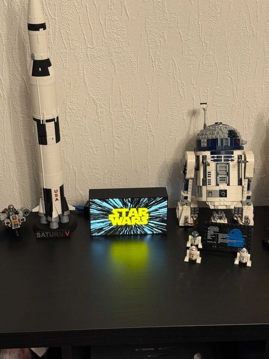 Lightbox Star Wars – Lumină ambientală pentru colecționarii galaxiei