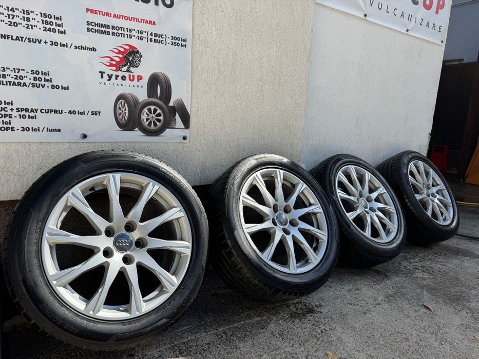 Jante roti Audi 225/50/17 anvelope hankook 2023 A5 A6 A8 A4 A7