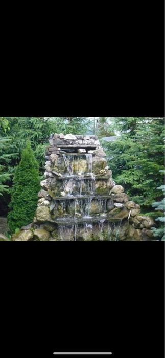 Cascade din piatra naturalq de calitate superioara