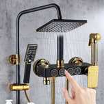 Coloana dus  negru - auriu Outlet
