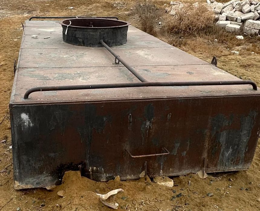 Емкость для воды металлическая