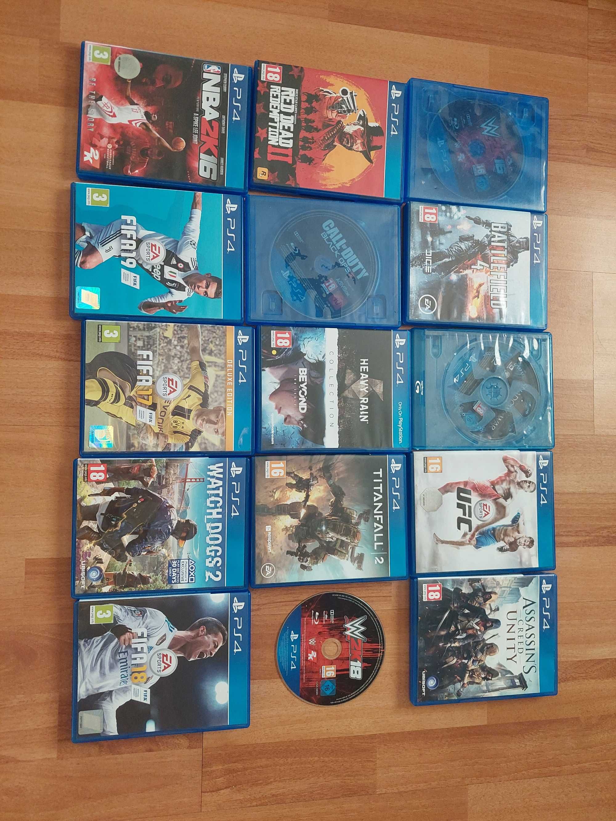 Jocuri Playstation 4 - Fifa, Wresling 2k18,Watch Dogs, Far cry