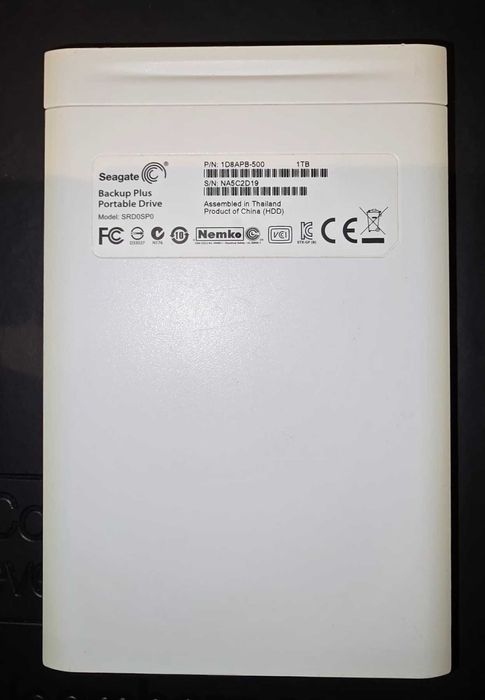 2 външни твърди диска Seagate – 1TB + 250GB (USB 3.0)