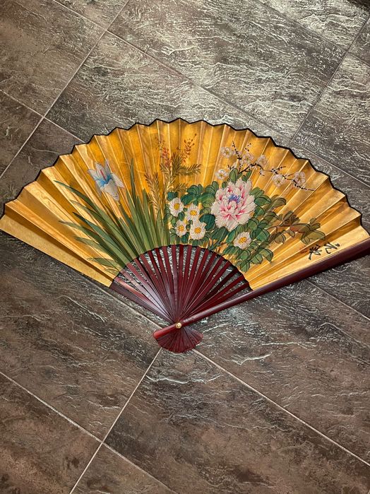 Evantai japonez pictat pentru perete