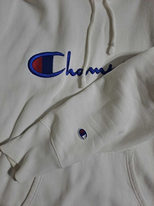 Hanorac Champion Alb L