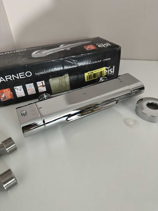 EISL Baterie de baie mixer cu termostat CARNEO, crom