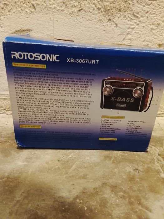 Radio MP3 X Bass 5W,Puternic,Nou,75 lei cu transport Best of Radio