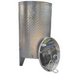Promoție Cisternă Inox Vinificatie 1.650 litri Capac flotant pneumatic