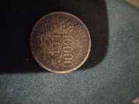 Monedă  de .10000 lei  mihai ,regele ,romanilor din anul ,1947