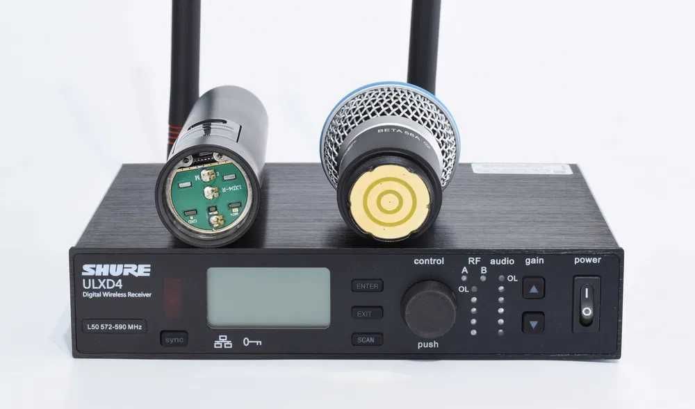 SHURE ULXD24 Beta 58a, Model 2025 Placa mare, NOU