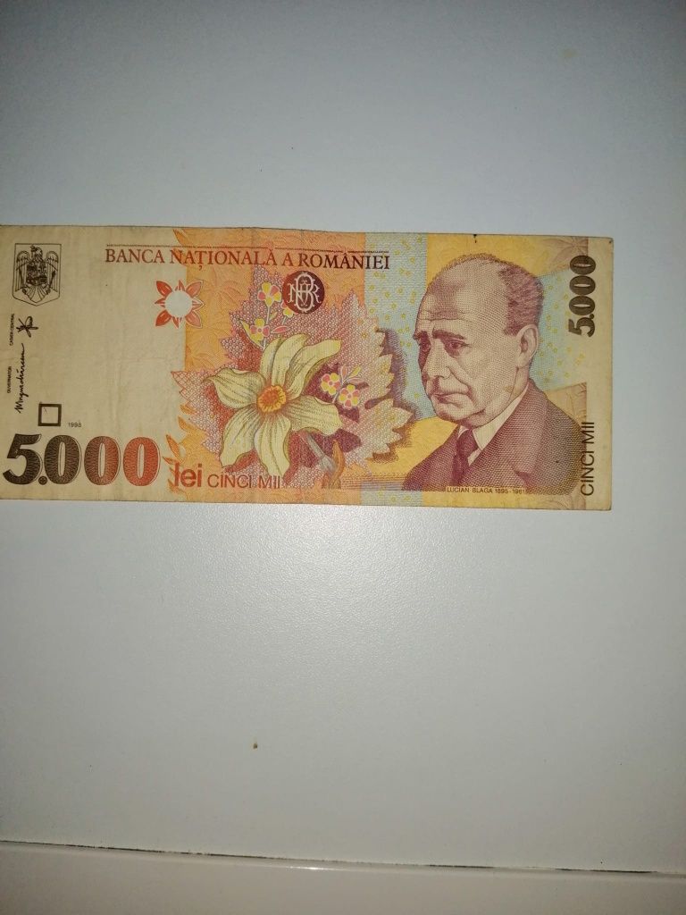 Bancnote 5000 lei