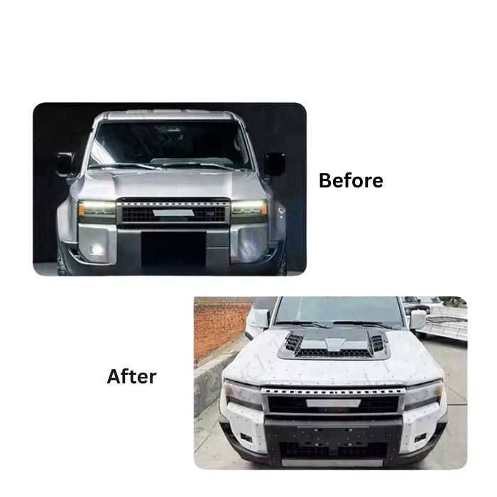 Действащ въздуховод, въздухозаборник преден капак Д/Ш/В - 62/60/70 см.