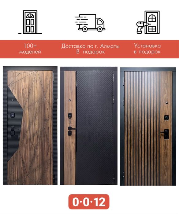 Входные наружные железные металлические двери Российского качества