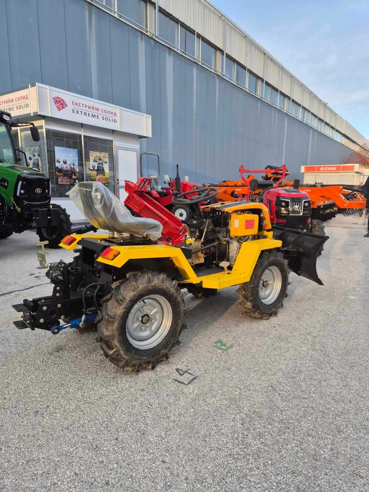 НОВИ Мини мототрактори - 12 кс дизел - Нов Малък трактор 4x4 гаранция