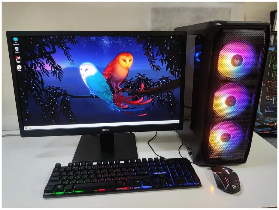 Игровой Компьютер i5-12400/RTX4060/16гб