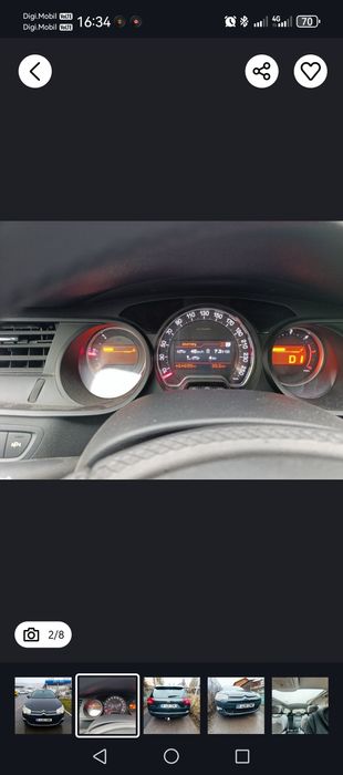 Citroen C5, 2010, 163cai, hydractiva, automat