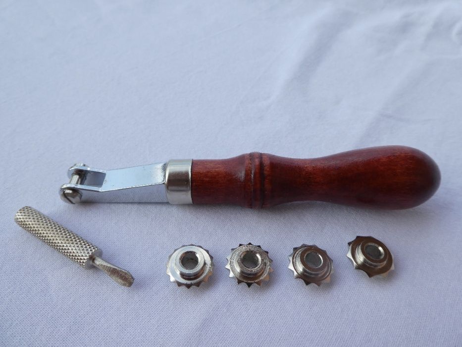 маркиращо сарашко, кожарско колело за кожа с 5 накрайника