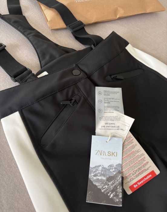 Pantaloni Zara Ski Collection Water Resistant Wind Protection