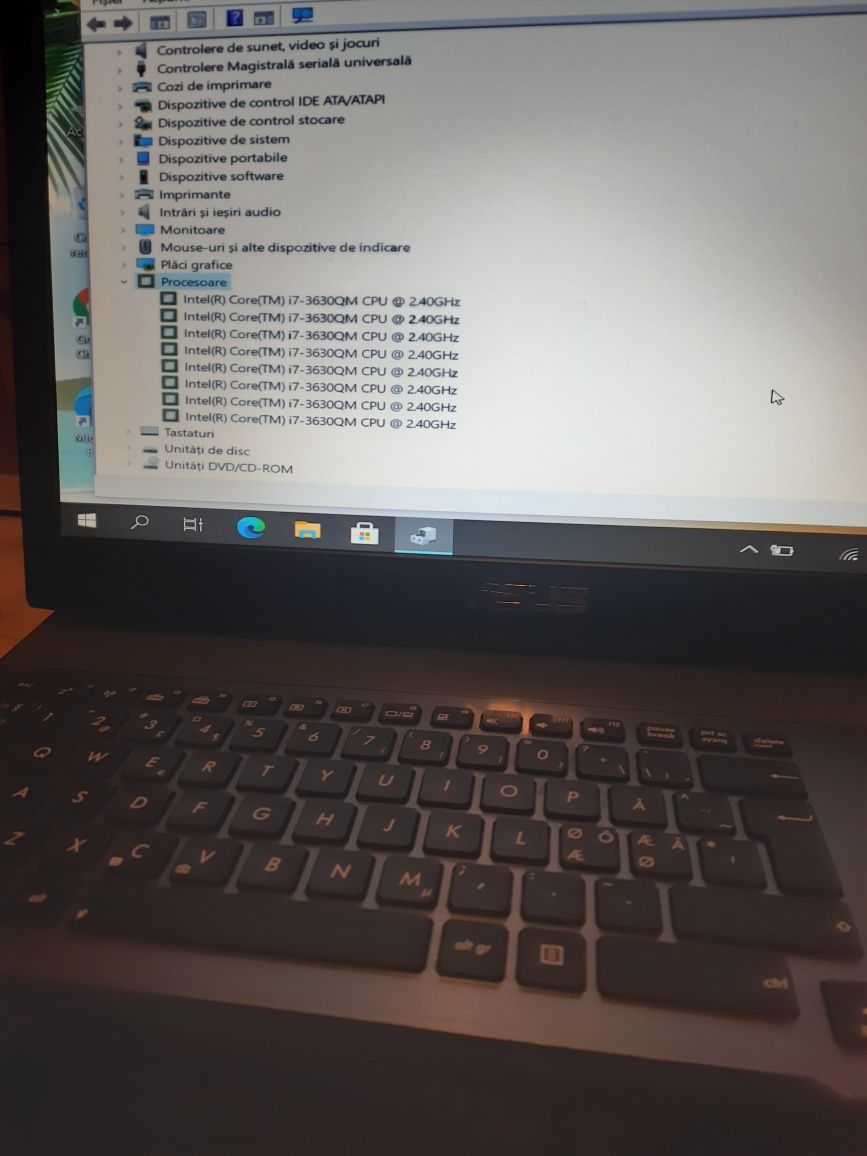 Laptop Asus Rog G75VW i7 ,12 gb ddr3